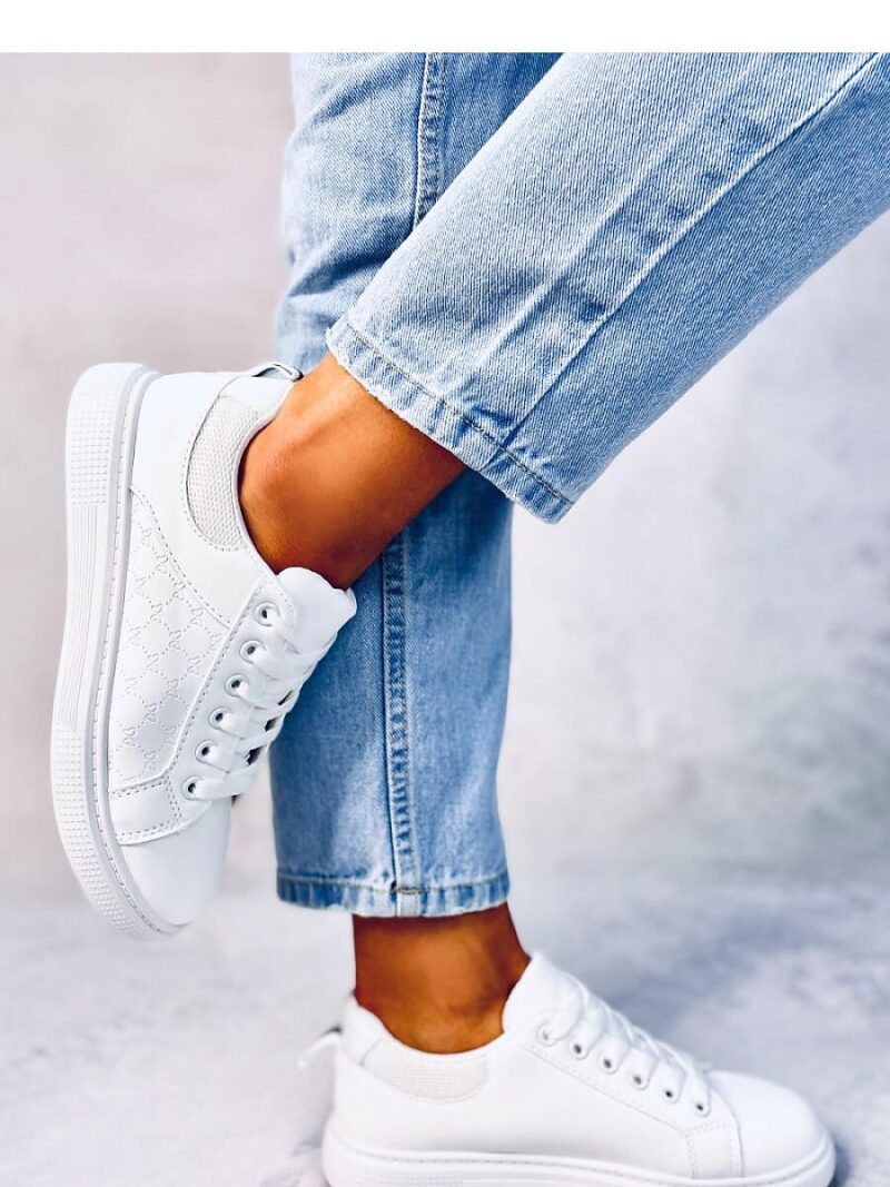 Trampki damskie KEELER WHITE - Inello - obrazek 2