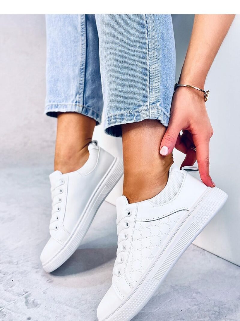 Trampki damskie KEELER WHITE - Inello - obrazek 3