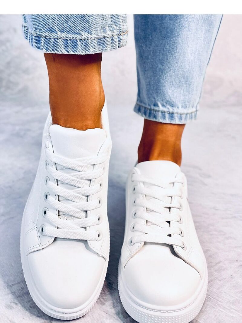 Trampki damskie KEELER WHITE - Inello - obrazek 4