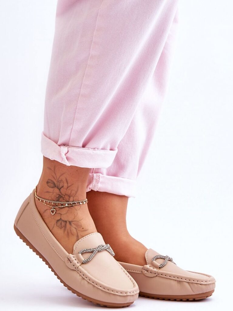 Mokasyny Model This Moment N22-863 Beige - Step in style