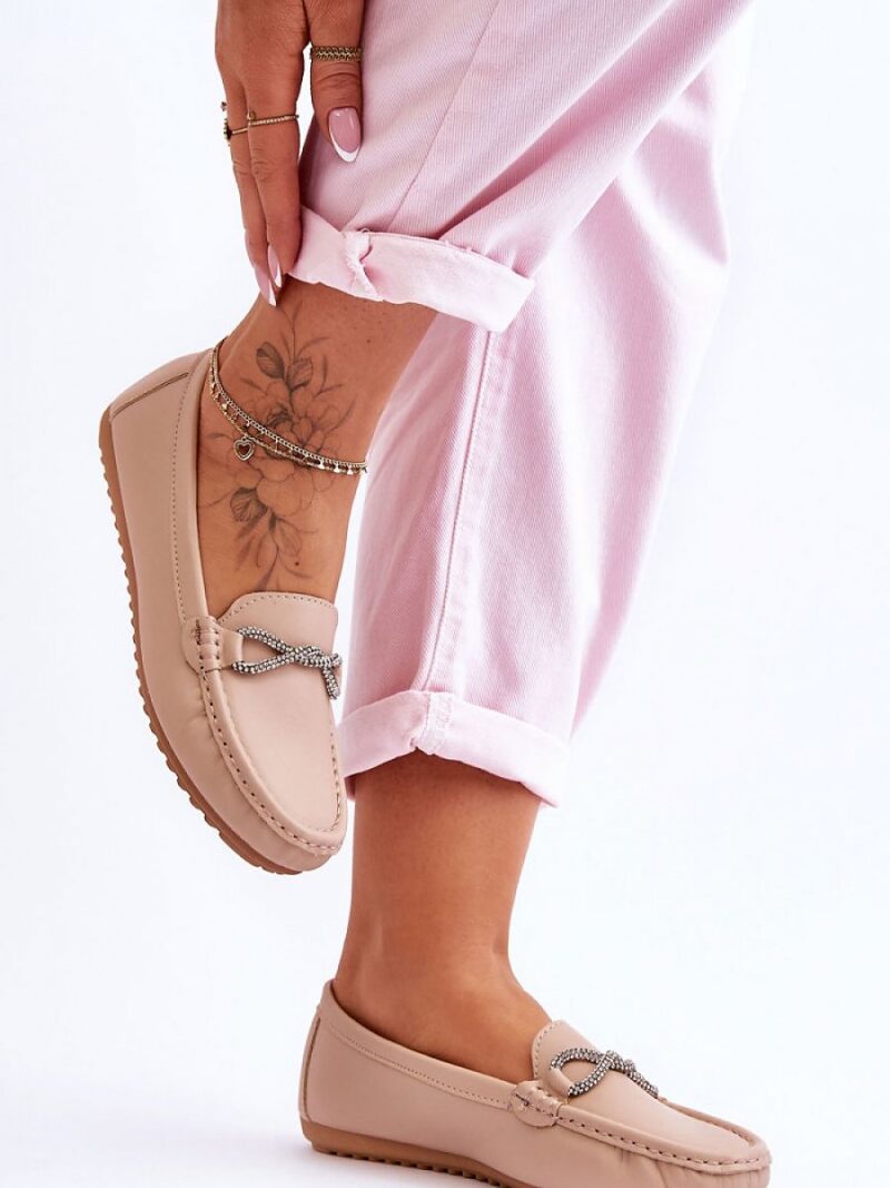 Mokasyny Model This Moment N22-863 Beige - Step in style - obrazek 2